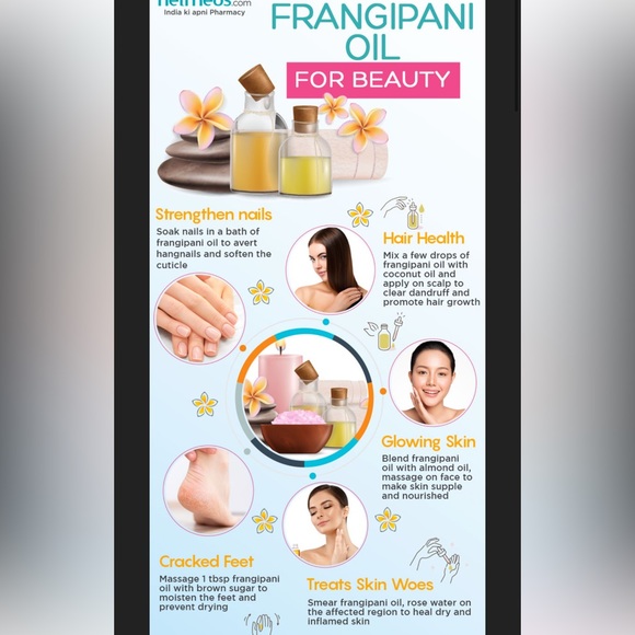 Plumeria&Vanilla, jasmine , sandalwood  Eo skin health benefits - Picture 2 of 6